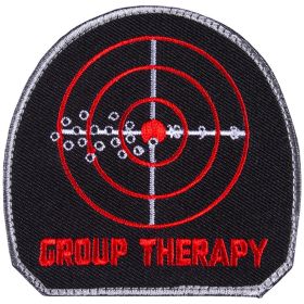 GROUP THERAPY PATCH / RED - 6 PACK