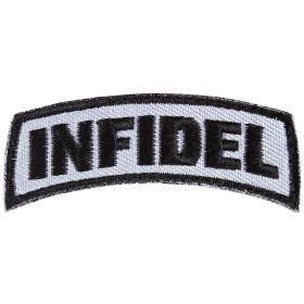 INFIDEL PATCH / GREY - 6 PACK