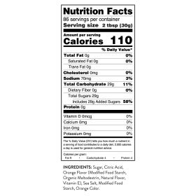Simple Kitchen Orange Drink Mix- 86 Serving Can