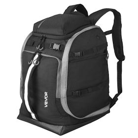 VEVOR Ski Boot Bag, 65L, Snowboard Boots Travel Backpack for Men Women, with Waterproof Exterior & Bottom, Durable 1680D Oxford, Bag for Skis