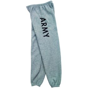 ARMY MENS SWEATPANT GREY *DS (Option: XXL *Ds)