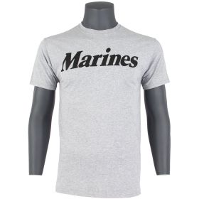 MARINES T-SHIRT GREY (Option: XXXL)