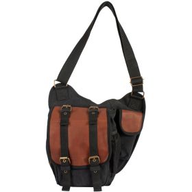 RETRO HIPSTER SIDE-BAG (Option: Brown)