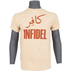 INFIDEL T-SHIRT SAND (Option: XXL)