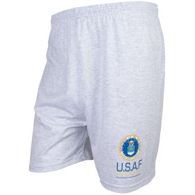 MEN'S ASH RUNNING SHORT - U.S.A.F. LOGO (Option: U.S.A.F. Logo XXL)
