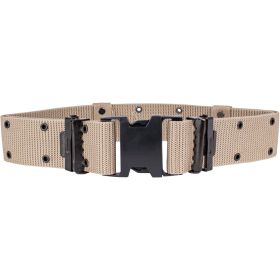 50" PISTOL BELT-NEW STYLE QR BUCKLE (Option: Khaki)