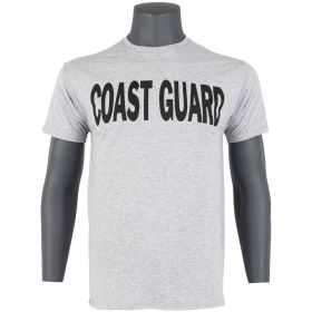 COAST GUARD GREY T-SHIRT (Option: M)