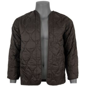 GI M-65 FIELD JACKET LINER - BLACK (Option: L)