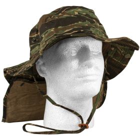 ADVANCED HOT-WEATHER BOONIE HAT (Option: Tiger Stripe)