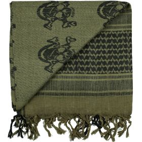 TACTICAL SHEMAGH (Option: Jolly Rogers(Blk Color))