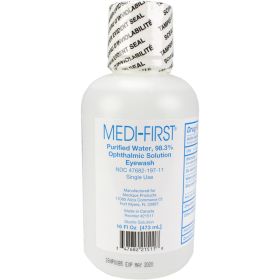 Eye wash (Option: 16 oz.)