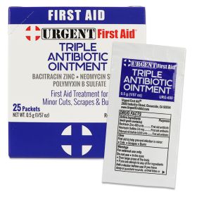 Triple Antibiotic Ointment (Option: 0.5gm 25 per box)