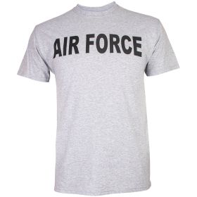 AIR FORCE T-SHIRT GREY (Option: XXXL)