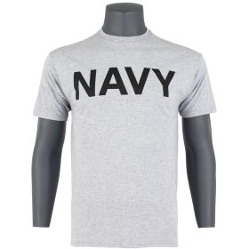 NAVY T-SHIRT GREY (Option: S)
