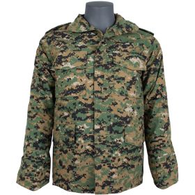 M65 FIELD JACKET W/LINER -  DIGITAL WOODLAND (Option: L)