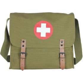 GERMAN STYLE MEDIC BAG (Option: Olive Drab)