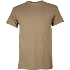 MEN'S SHORT SLEEVE T-SHIRT BROWN (Option: S)