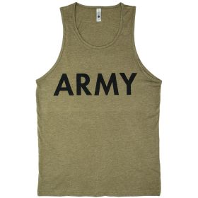 MENS TANK TOP OD - ARMY *DS (Option: Army S *Ds)