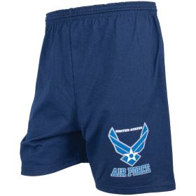 MEN'S BLUE RUNNING SHORT - AIR FORCE (Option: Air Force S)